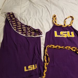 LSU women's shirt bundle 5 items